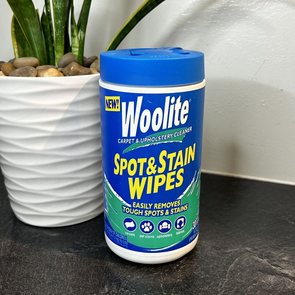 Vintage Discontinued 2000 Woolite Carpet &‎ Upholstery Spot & Stain Wipes